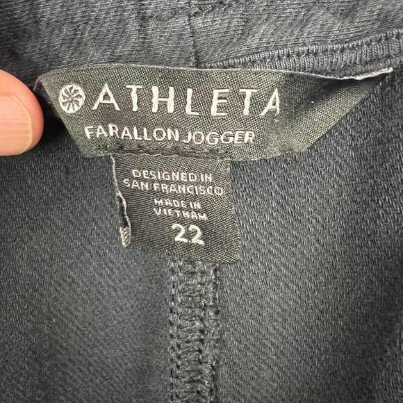 Athleta Farallon Jogger Black Size 22 Athleisure Activewear Workout - Picture 8 of 13
